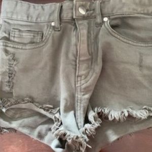 Olive Green Shorts H&M